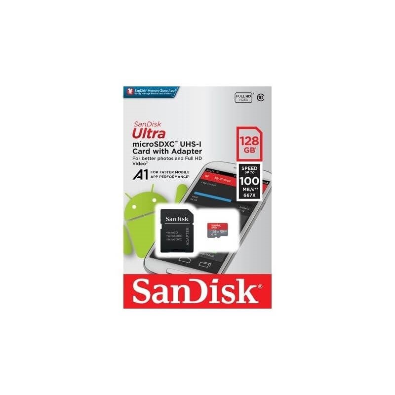 ultra micro SDXC 128GB SanDisc karty pamieci